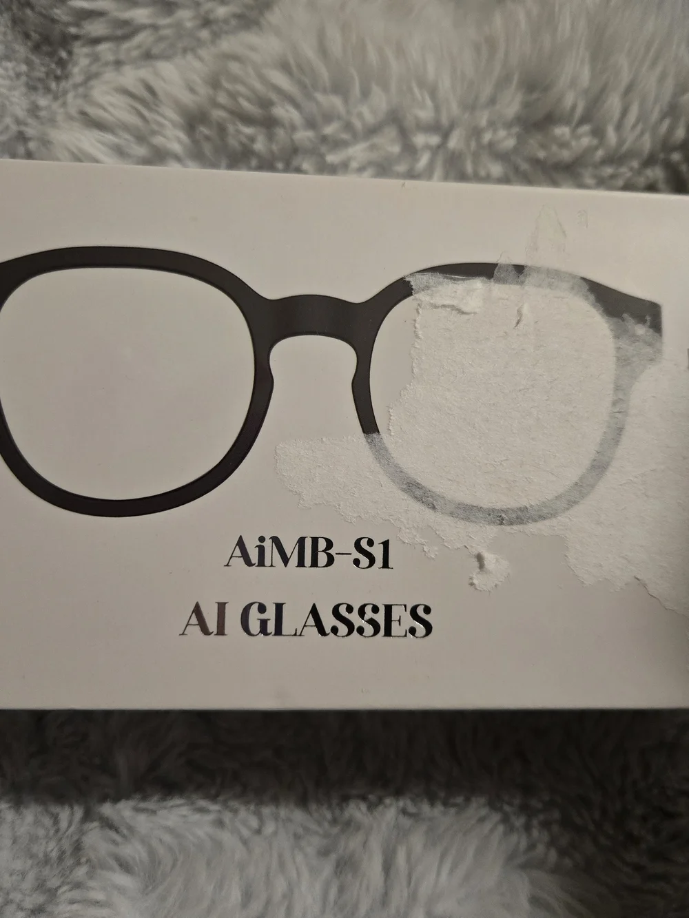 Ai GLASSES AiMB-S1 Black Frame Glasses